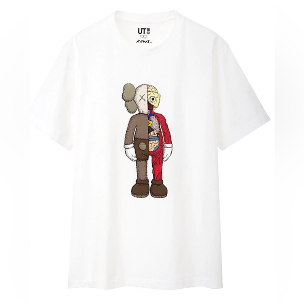 KAWS x Uniqlo Flayed Tee XL